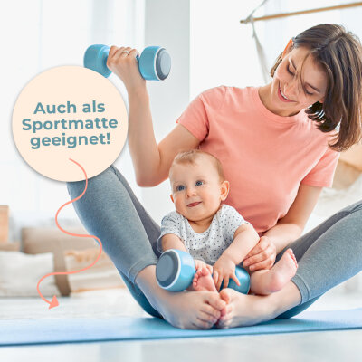 Auch als Sport- oder Yogamatte! - 