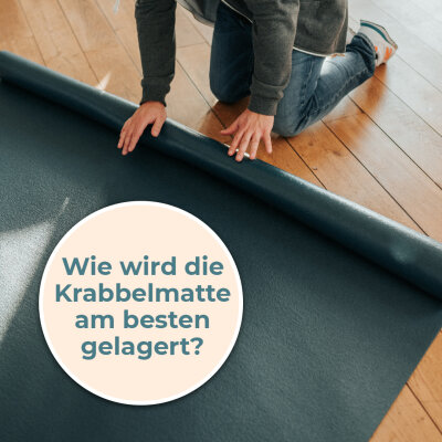 Krabbelmatte lagern - 