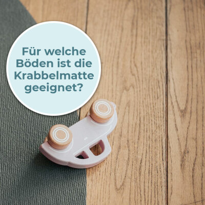 Krabbelmatte - geeignete Böden - 