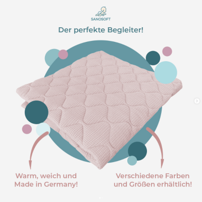 Entdecke die Vielfalt unserer SANOSOFT® Krabbeldecken! - 