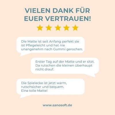 Vielen Dank für euer Vertrauen! - 