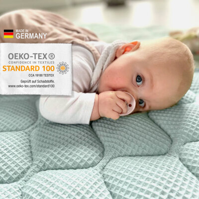 Krabbeldecke in Waffeloptik - 