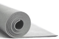 Sanosoft Krabbelmatte Rund 120cm Hellgrau