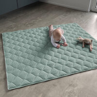 Sanosoft Krabbeldecke Mint 120x120cm