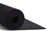 Sanosoft Krabbelmatte Rund 180cm Schwarz