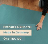 Sanosoft® Krabbelmatte 120cmx120cm Petrol