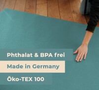 Sanosoft® Krabbelmatte 180cmx200cm Petrol