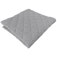 Sanosoft Krabbeldecke 120x120cm Hellgrau