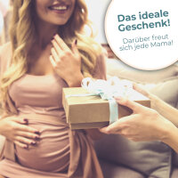 Kuscheldecke Sanosoft Lovely Baby 75x100cm - Blau/Creme