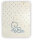 Kuscheldecke Sanosoft Lovely Baby 75x100cm - Blau/Creme