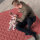 Sanosoft Krabbeldecke 130x150cm Rost-Rot
