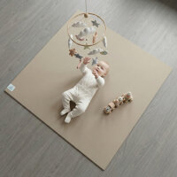 Sanosoft® Krabbelmatte Made in Germany & Öko-Tex - 160cm X 220cm Sand / Beige