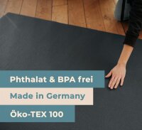 Sanosoft® Krabbelmatte 120cmx100cm Grau