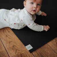 Sanosoft® Krabbelmatte 120x120cm schwarz