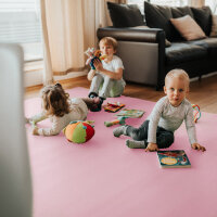 Sanosoft® Krabbelmatte 180cmx240cm Rosa