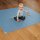 Sanosoft® Krabbelmatte 120cmx120cm Hellblau