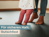 Sanosoft® Krabbelmatte 60cmx240cm Hellgrau