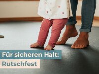 Sanosoft® Krabbelmatte 120cmx160cm Hellgrau