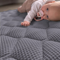 Sanosoft Krabbeldecke Waffelpiqué