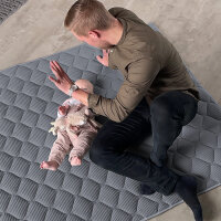 Sanosoft Krabbeldecke Waffelpiqué