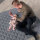 Sanosoft Krabbeldecke Grau 120x120cm